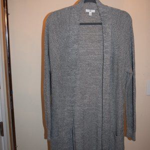 BP Stitch Curve Long Open Grey, X-Small